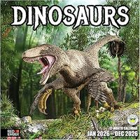 Dinosaurs 2026 Wall Calendar