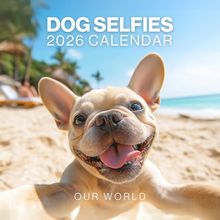 Dog Selfies 2026 Wall Calendar