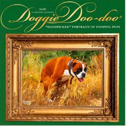 Doggie Doo Doo 2026 Wall Calendar