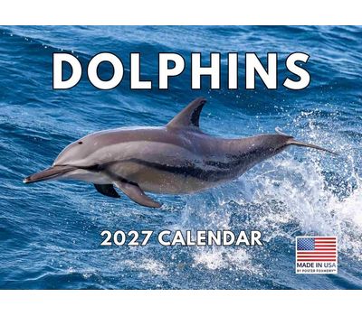 Dolphins 2027 Wall Calendar