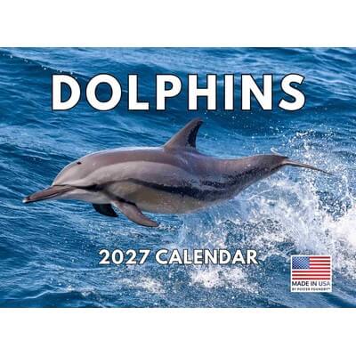 Dolphins 2027 Wall Calendar