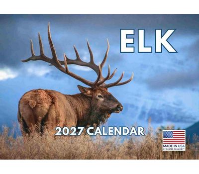 Elk 2027 Wall Calendar