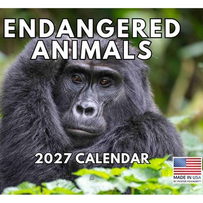Endangered Animals 2027 Calendar