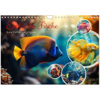 Exotic Fish 2026 Wall Calendar