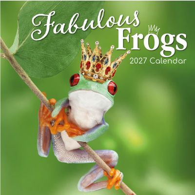 Fabulous Frogs 2027 Wall Calendar