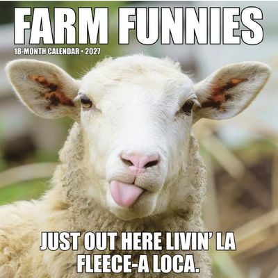 Farm Funnies 2027 Wall Calendar