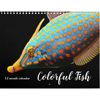 Colorful Fish 2027 Wall Calendar