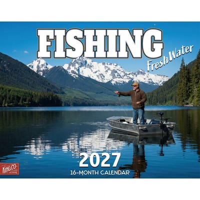 Gone Fishing 2027 Wall Calendar