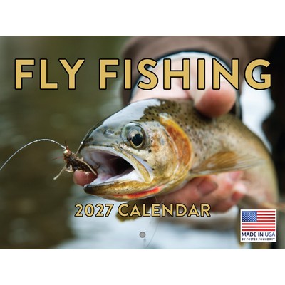 Fly Fishing 2027 Wall Calendar