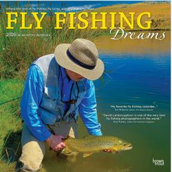 Fly Fishing Dreams 2026 Wall Calendar