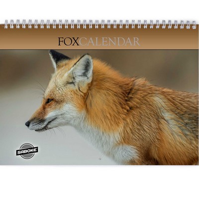 Foxes 2027 Wall Calendar