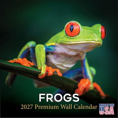 Frogs 2027 Wall Calendar