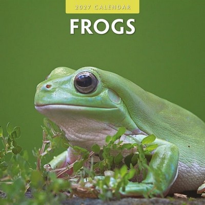 Frogs 2027 Wall Calendar