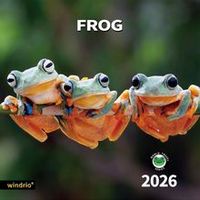 Frogs 2026 Wall Calendar