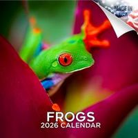 Frogs 2026 Wall Calendar