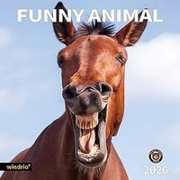 Funny Animal 2026 Wall Calendar