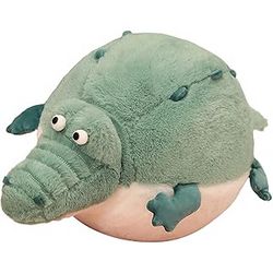 Chubby Crocodile Plush Body Pillow