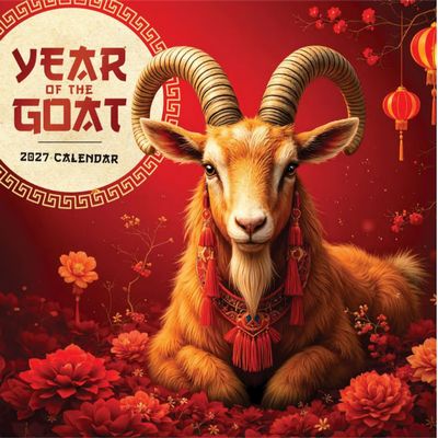 Year of the Goat 2027 Wall Calendar