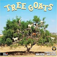Tree Goats 2026 Wall Calendar