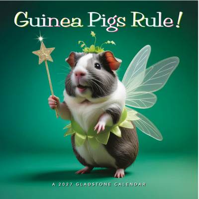 Guinea Pigs 2027 Wall Calendar