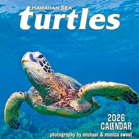 Hawaiian Sea Turtles Sea Turtles 2026 Wall Calendar
