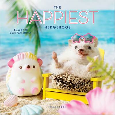 Happiest Hedgehogs 2027 Mini Wall Calendar