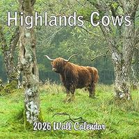 Highland Cows 2026 Wall Calendar