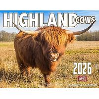 Highland Cows 2026 Wall Calendar