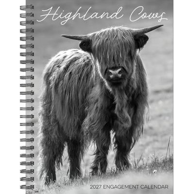 Highland Cows 2027 Planner
