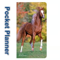 Horses Lovers 2 Year Pocket 2026 Planner