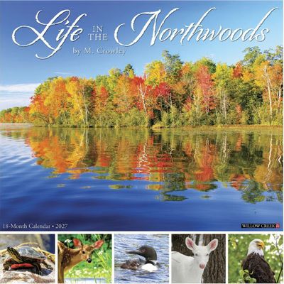 Life in the Northwoods 2027 Wall Calendar