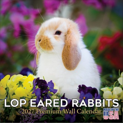  Lop Eared Rabbits 2027 Calendar