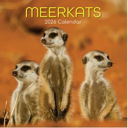 Meerkats 2026 Calendar