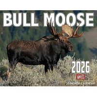 Moose 2026 Wall Calendar