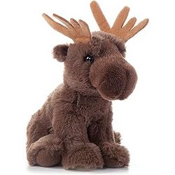 The Petting Zoo Moose Stuffed Animal Plushie