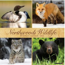 Northwoods Wildlife 2026 Calendar