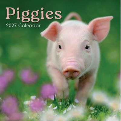 Piggies 2027 Wall Calendar