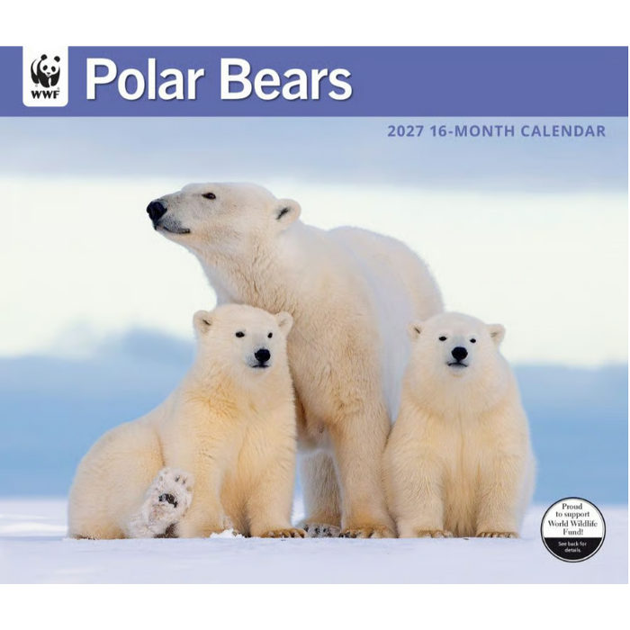 Polar Bears 2027 Wall Calendar