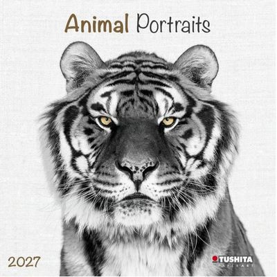 Animal Portrait 2027 Wall Calendar