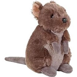 Mini, Quokka, Stuffed Animal