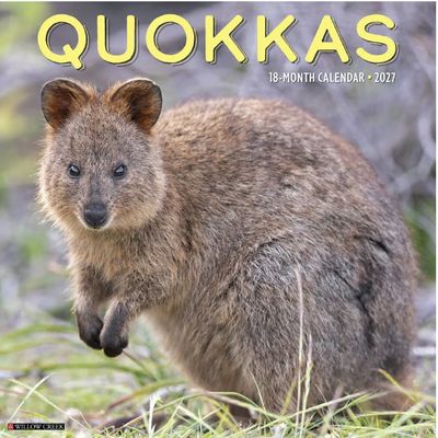 Quokkas 2027 Wall Calendar