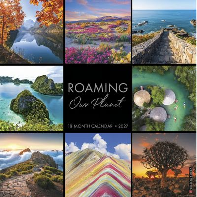 Roaming Our Planet 2027 Wall Calendar