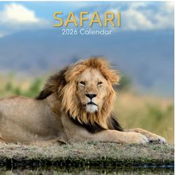 Safari 2026 Wall Calendar