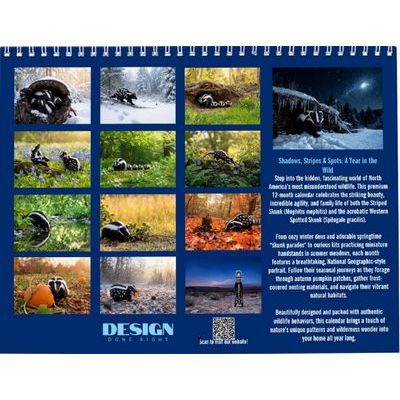 Skunks 2027 Calendar