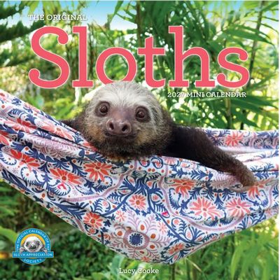Sloths 2027 Mini Wall Calendar