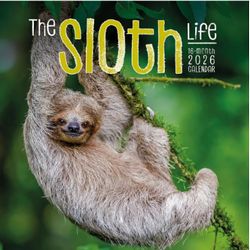 Sloth Life 2026 Wall Calendar