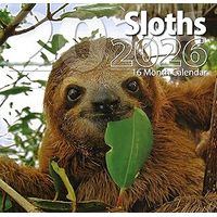 Sloths 2026 Wall Calendar