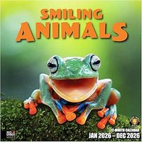 Smiling Animals 2026 Wall Calendar
