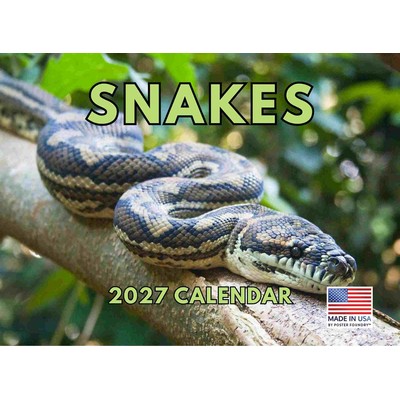 Anacondas 2027 Wall Calendar