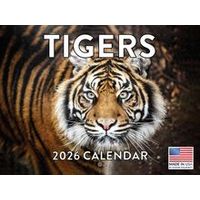 Tigers 2026 Wall Calendar